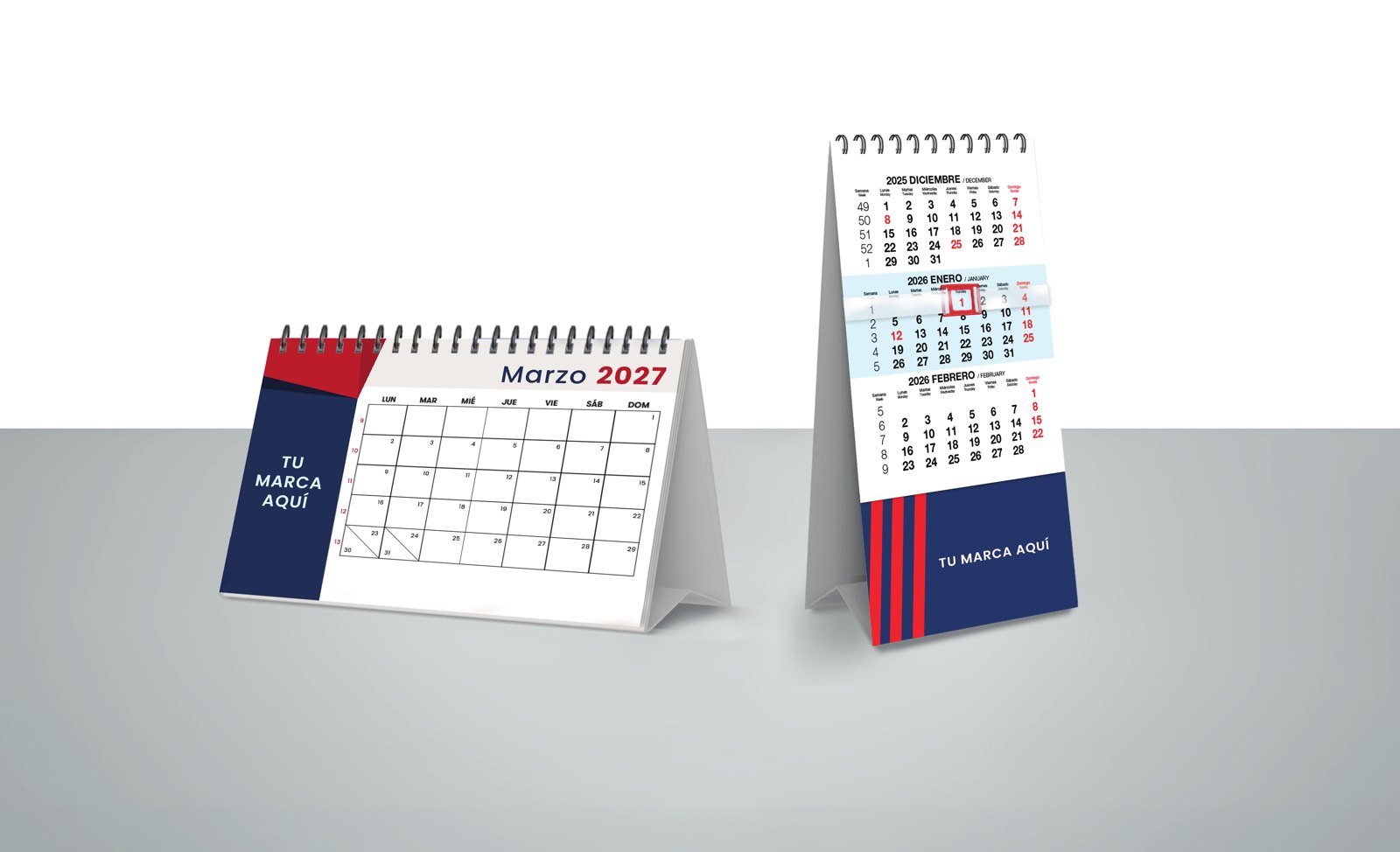 Calendarios de escritorio